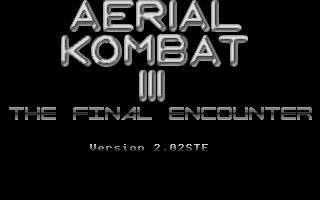Aerial Kombat III - The Final Encounter atari screenshot