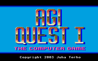 AGI Quest I - The Computer Game atari screenshot