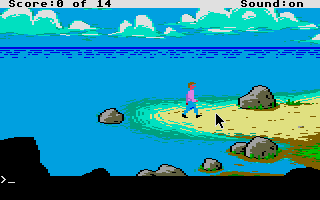 AGI Quest I - The Computer Game atari screenshot