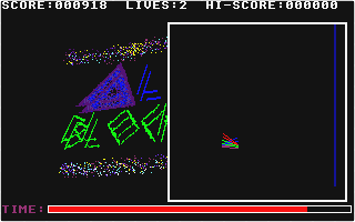 Alien Blockade atari screenshot