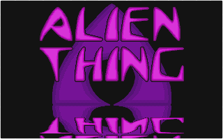 Alien Thing atari screenshot