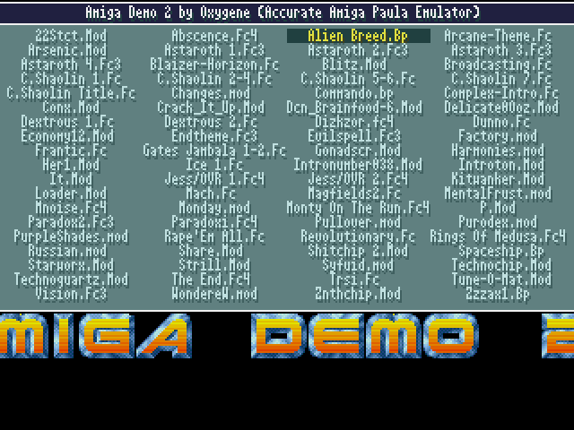 Amiga Demo II (The) atari screenshot