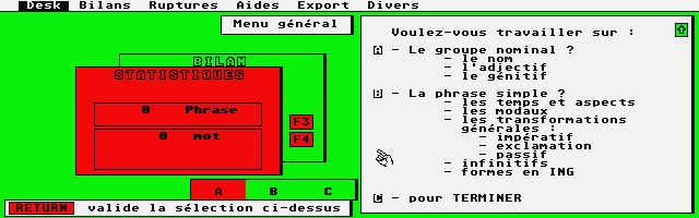 Anglais pour le Bac atari screenshot