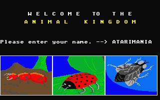 Animal Kingdom atari screenshot