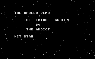 Apollo Demo (The) atari screenshot
