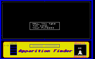 Apparition Finder atari screenshot