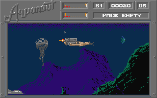 Aquanaut atari screenshot