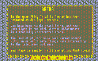 Arena atari screenshot