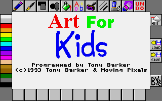 Art for Kids atari screenshot