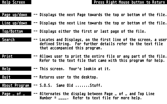 ASCII-View atari screenshot