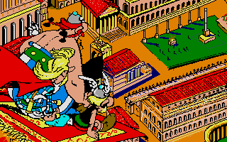 Asterix Demo atari screenshot