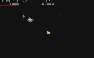 Asteroids Deluxe atari screenshot