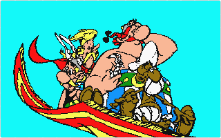 Astérix and the Magic Carpet atari screenshot