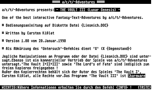 Atari Ausgabe 9 - Adventure atari screenshot