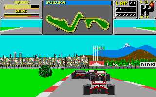 Atari Grand Prix atari screenshot