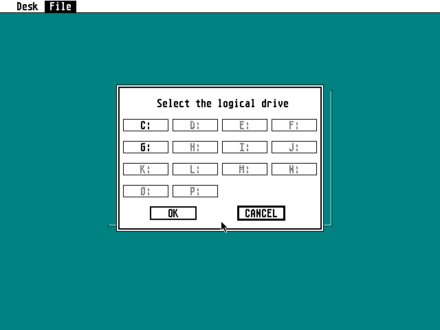 Atari Hard Disk Driver (AHDI) atari screenshot