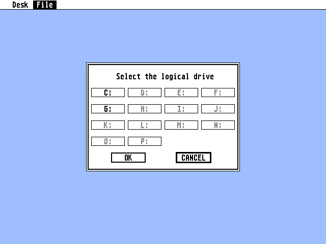 Atari Hard Disk Driver (AHDI) atari screenshot