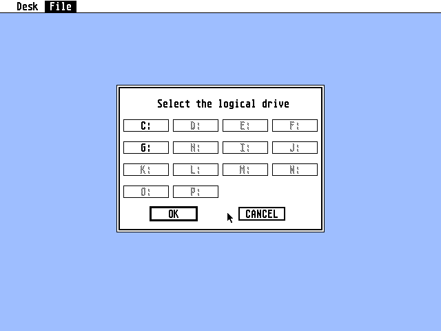 Atari Hard Disk Driver (AHDI) atari screenshot