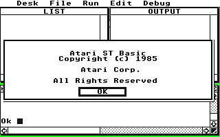 Atari MEGA and ST Language Disk Rev. D atari screenshot