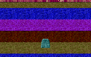 Atari Slalom atari screenshot