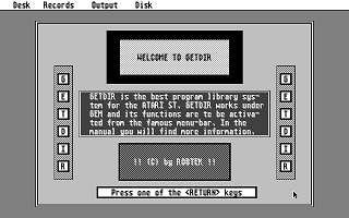 Atari ST Toolkit atari screenshot