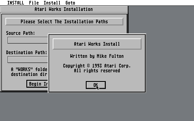Atari Works atari screenshot