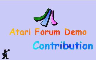 Atari Forum Demo atari screenshot
