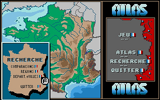 Atlas France atari screenshot