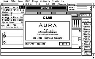 Aura atari screenshot