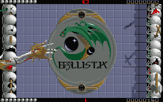 Ballistix atari screenshot