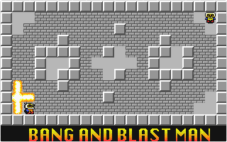 Bang and Blast Man Explosive Fun atari screenshot