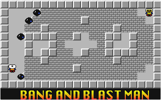 Bang and Blast Man Explosive Fun atari screenshot