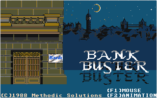 Bank Buster atari screenshot