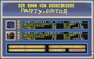 Bann von Doodebroode (Der) atari screenshot