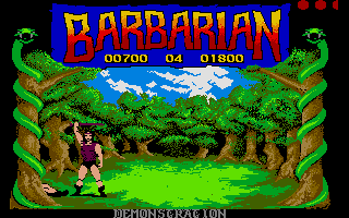 Barbarian - The Ultimate Warrior atari screenshot