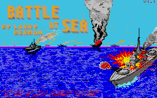 Battle at Sea atari screenshot
