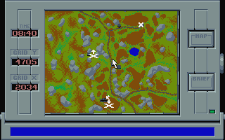 Battle Command atari screenshot