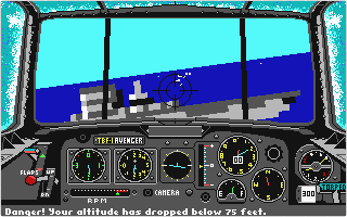 Battlehawks 1942 atari screenshot