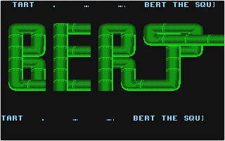Bert the Squirt atari screenshot