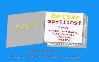 Better Spelling atari screenshot
