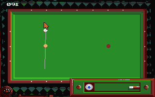 Billiards Simulator II atari screenshot