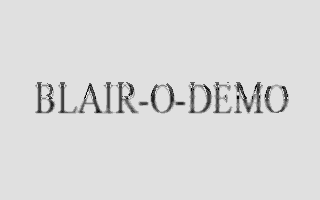 Blair-O-Demo atari screenshot