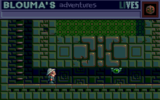 Blouma's Adventures atari screenshot