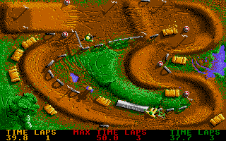 BMX Simulator atari screenshot