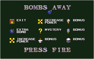 Bombs Away atari screenshot