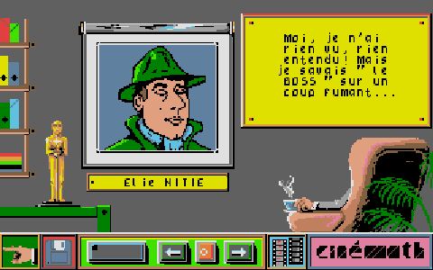 Bosse des Maths 1ère (La) atari screenshot