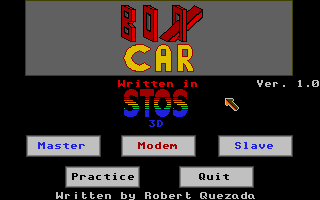 Box Car atari screenshot
