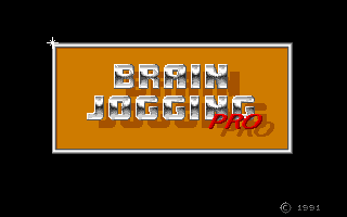 Brain Jogging Pro atari screenshot