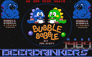 Bubble Bobble Strikes Again atari screenshot