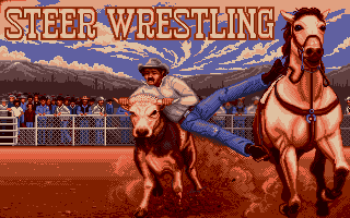 Buffalo Bill's Rodeo Games atari screenshot